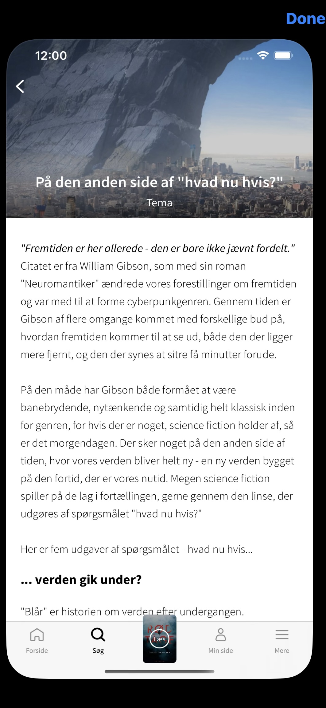 eReolen app
