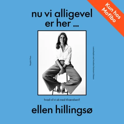 Omslag til Nu vi alligevel er her ...: hvad vil vi så med tilværelsen?