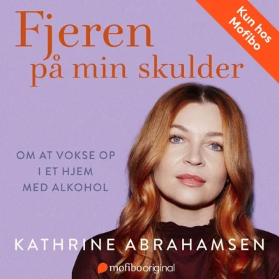 Omslag til Fjeren på min skulder - om at vokse op i en familie med alkohol