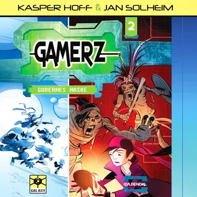 Omslag til Gamerz 2 - Gudernes maske