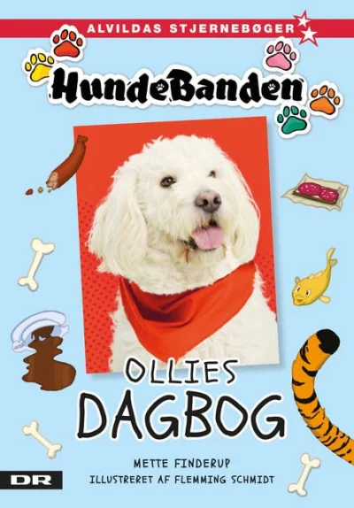 Omslag til HundeBanden 5: Ollies dagbog (Ramasjang)